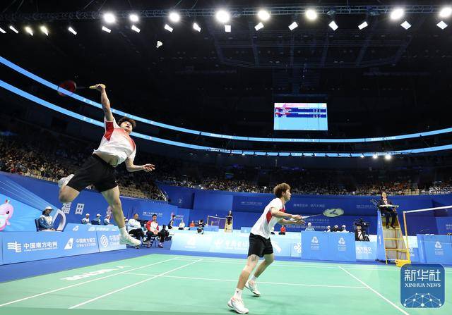 全运会｜刘陽(yáng)/刘毅晋级羽(yǔ)毛球男双决赛