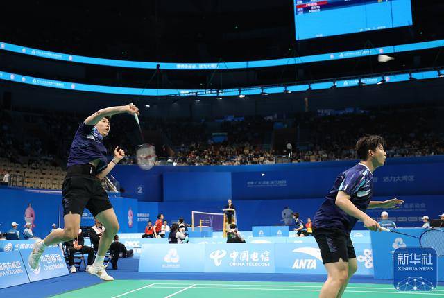 全运会｜刘陽(yáng)/刘毅晋级羽(yǔ)毛球男双决赛