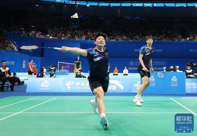 全运会｜刘陽(yáng)/刘毅晋级羽(yǔ)毛球男双决赛