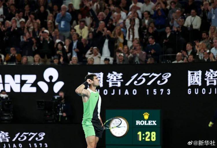 22岁阿尔卡拉(lā)斯(sī)，最年輕(qīng)网球“全满贯”达成